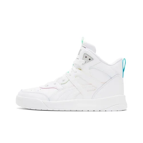 PUMA Backcourt MID Rainbow MID Top Скейтборд Кроссовки Унисекс Белый