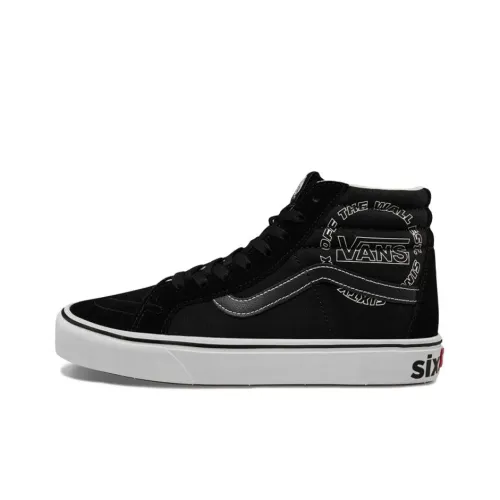 VANS SK8 Comfycush Reissue Высокие Кроссовки для скейтбординга Унисекс Черный Белый