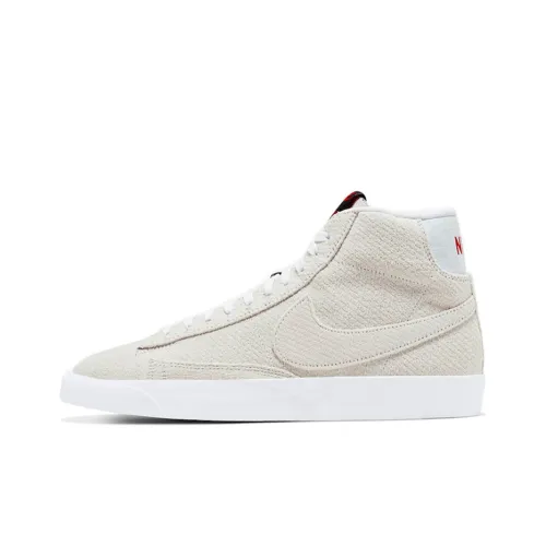 Чужие вещи x Nike Blazer Upside Пуховые куртки Легкий MID Топ Кроссовки для скейтбординга Унисекс Экрю
