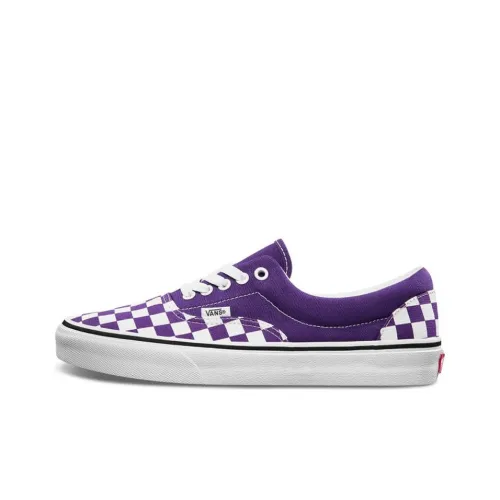 Vans Era Low Top Скейтборд Кроссовки Унисекс Фиолетовый Белый