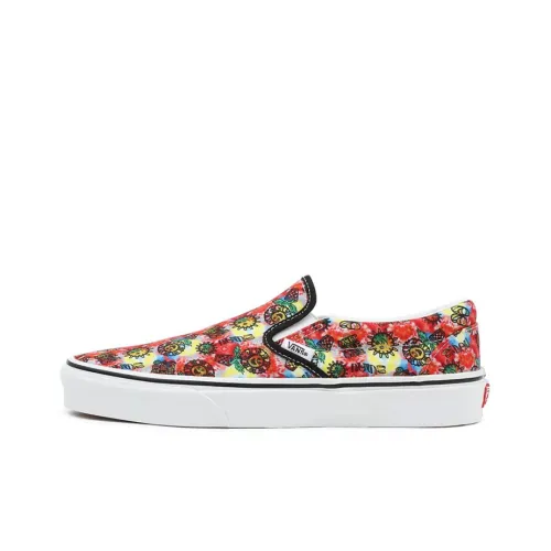Vans Low Top Скейтборд Кроссовки Унисекс Красный Желтый