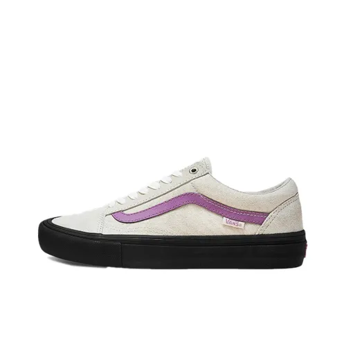 Vans Old Skool Collection Pro Low Топ Скейтборд Кроссовки Unisex Фиолетовый Белый