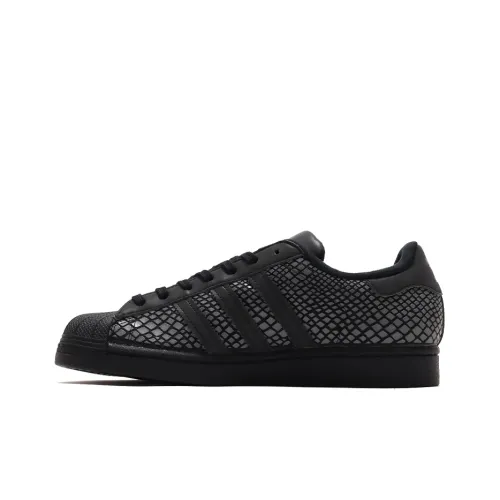 ATMOS X ADIDAS ORIGINALS SUPERSTAR Low Топ Скейтборд Кроссовки Унисекс Черный