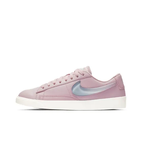 Nike Blazer Low LX Сливовый Мел Устойчивый к истиранию Низкий Топ Скейтбординг Женские Желейно-розовый