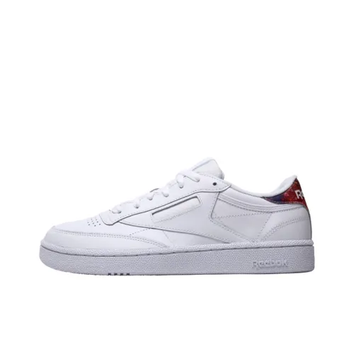 Reebok совместный бренд Club C Series Радужный Low Топ Скейтборд Кроссовки Унисекс Белый