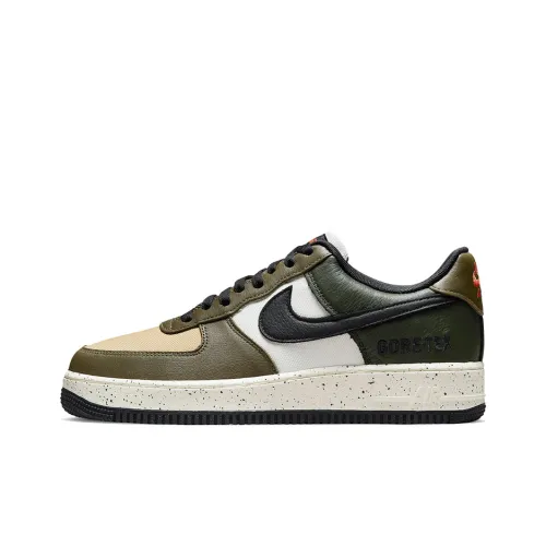Nike Air Force 1 Gore Tex 'Escape' Low Топ Скейтборд Кроссовки Унисекс Армейский зеленый