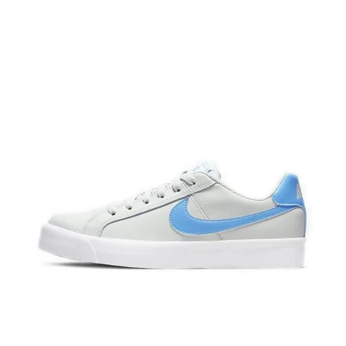 Nike Court Royale AC Low-Top Скейтборд Кроссовки Женские Серый Синий