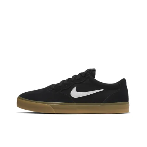 Nike SB Chron Solarsoft Low Топ Скейтборд Кроссовки Мужские Черные