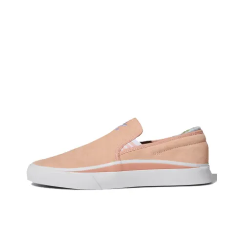 Adidas Originals SABALO противоскользящие низкие кроссовки для скейтбординга унисекс с резиновым верхом телесно-розовые