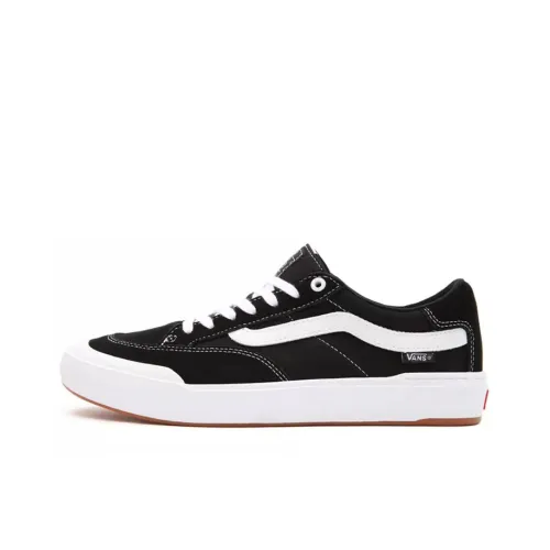 VANS Berle Pro Low Топ Скейтборд Кроссовки Унисекс Черный Дизколорация