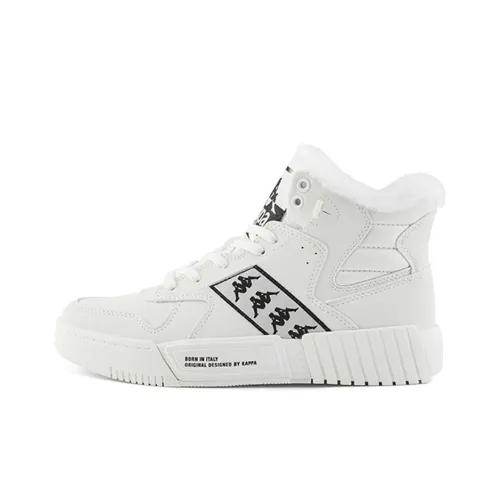 KAPPA BANDA Покрытие Термическая Резистентная Низкая Юбка Кроссовки для Скейтбординга Унисекс Белые