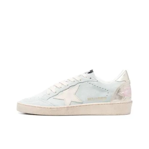 Кроссовки для скейтбординга Golden Goose Ball Star Low Top Светло-Синие Женские
