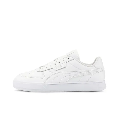 PUMA CAVEN DIME Slip-resistant Abrasion-resistant Low Top Skateboard Shoes Unisex White PUMA CAVEN DIME Противоскользящие Износостойкие Низкие Кеды для Скейтбординга Унисекс Белые