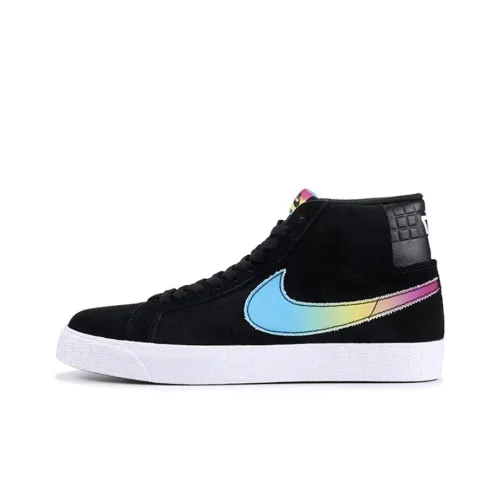Nike Blazer SB ZOOM Lance Mountain 70S Черный Slip Lightweight Skateboard Кроссовки Unisex Black