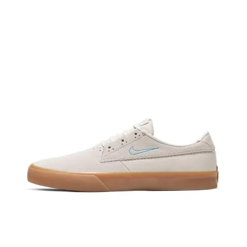 Nike SB Shane Покрытие Slip-Resistant Низкие Кроссовки для Скейтбординга Унисекс Коричневый Синий Натуральная Резина