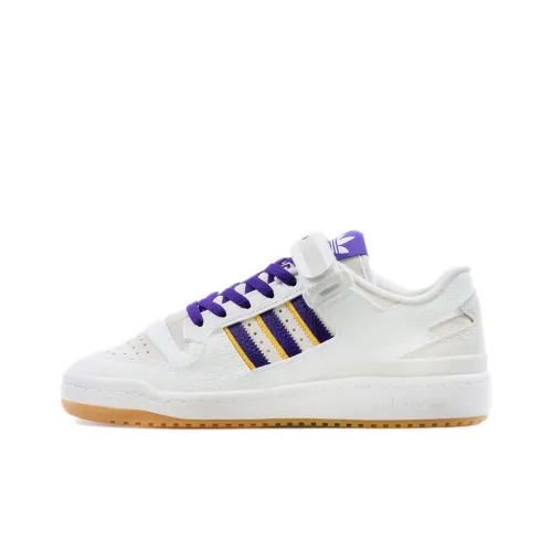 SHOP PALACE x adidas Originals FORUM Низкие Аbrasion-Resistant Low Топ Скейтборд Кроссовки Мужские Белый Фиолетовый