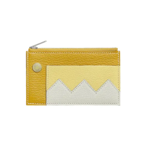 HERMES Крокодил Mysore Шевро Картхолдер Мини Мужской Little Fennel