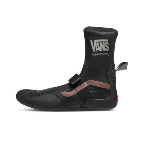 Mikey Февраль x Vans Surf Высокие Топы Повседневная Обувь Унисекс Черный