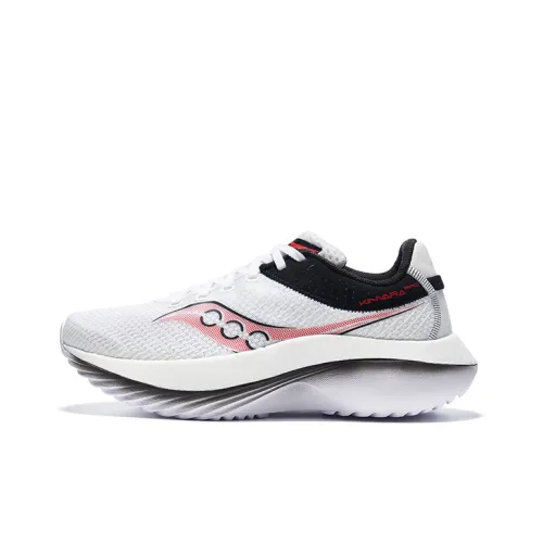 Saucony Kinvara Pro Essence Беговые кроссовки Низкий топ Белый черный Мужской
