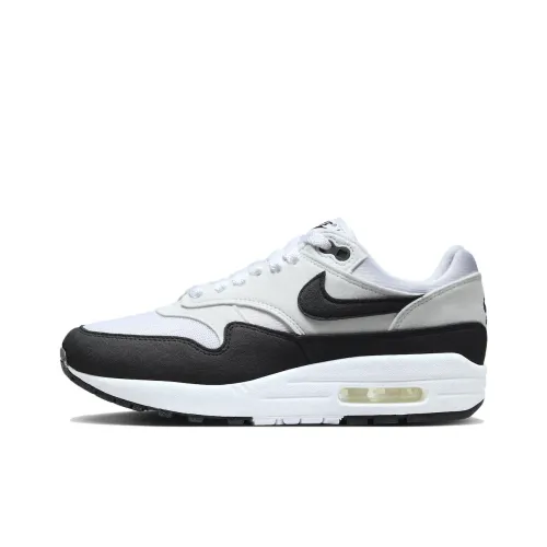 Nike Air Max 1 Casual Low Top Черный/Белый Женские