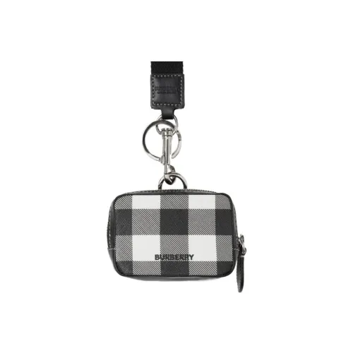 Burberry Cotton Key Pouch Мужской Multicolor