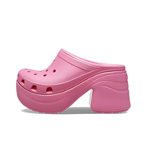 Crocs Русалка Обувь Barbie Sabo 9,2cm Женские Ярко-розовый