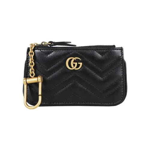 GUCCI Кожа Key Pouch Стандартный Унисекс Черный