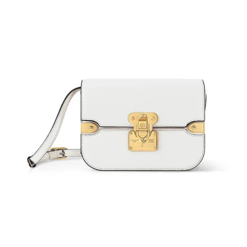 LOUIS VUITTON Сумка через плечо из коровьей кожи средний размер белый цвет для женщин