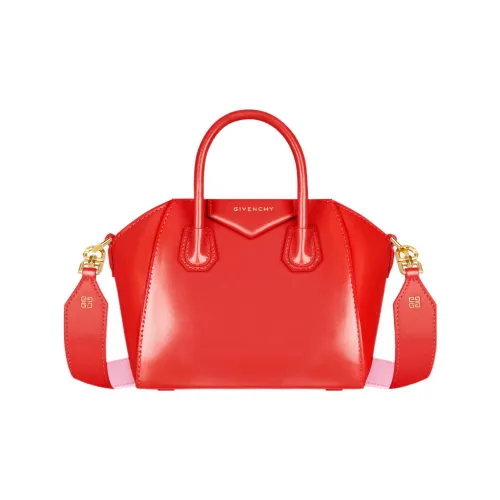 Givenchy Телячья кожа Сумка через плечо Сумка Мини Женская Красная
