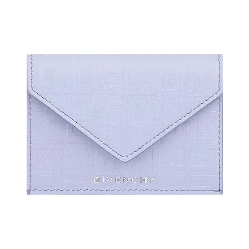Givenchy 4G Коровья кожа Кошелек Маленький Женский Фиолетовый
