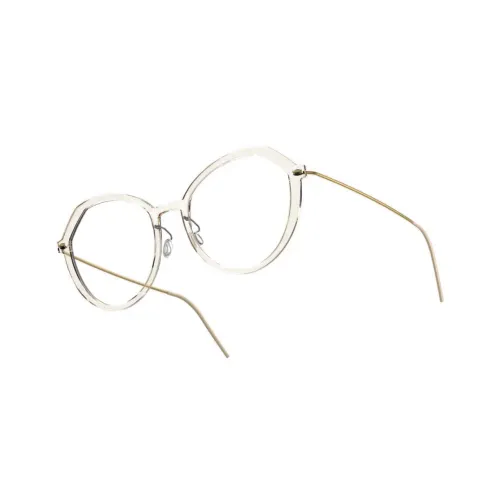 LINDBERG Пластиковая оправа Титан Нерегулярная форма Оправа для очков Унисекс Прозрачный