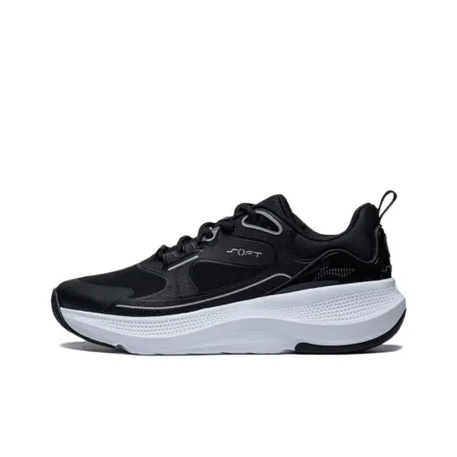 LINING SOFT GO Casual Низкий Топ Черный/Белый Женский