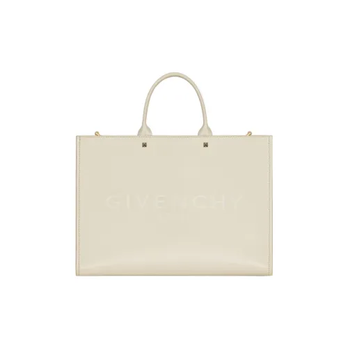 GIVENCHY Телячья кожа Тоут Сумка Сумка для покупок Сумка среднего размера Женская Белая