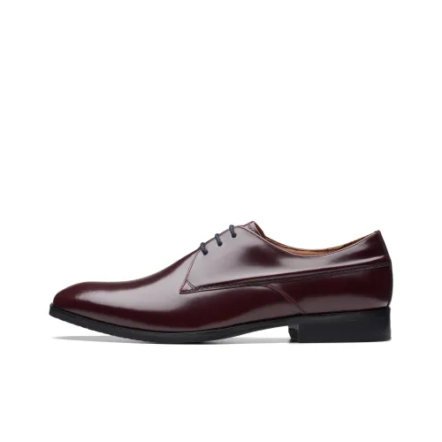 Clarks Process Series Туфли Низкие Темно-Красные 261745437 Мужские