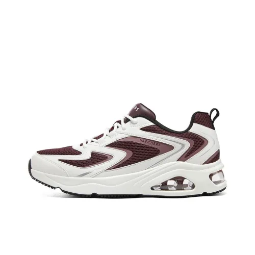 Skechers Uno Low Беговые кроссовки Мужские Белые Красные