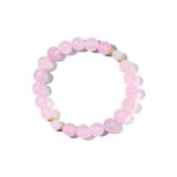 Браслет из розового кристалла.