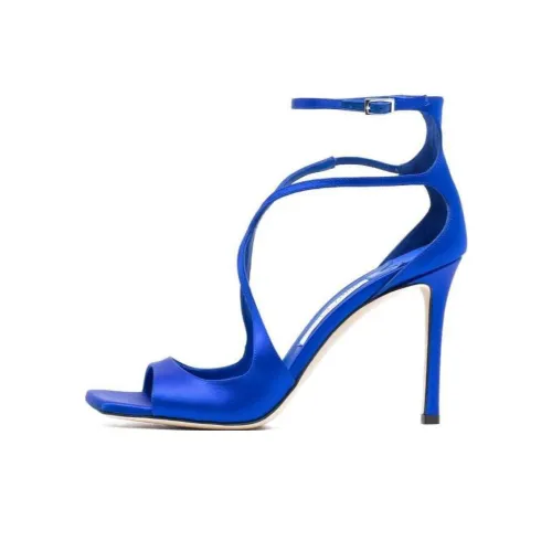 Jimmy Choo Azia one Ремень Сандалии Синий Женские
