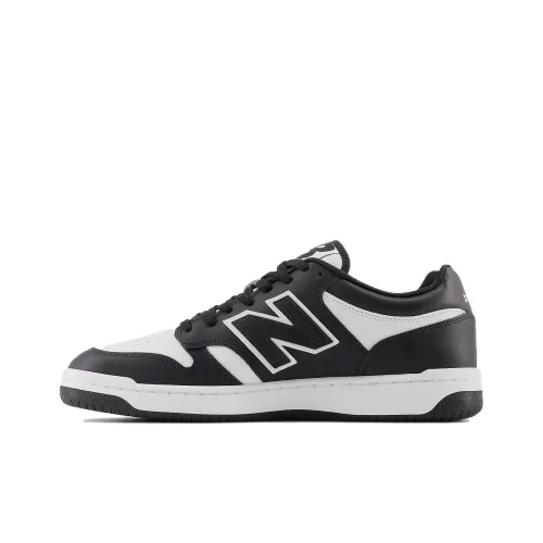 New Balance NB 480 Легкий Низкий Топ Скейтборд Кроссовки Унисекс Черный Белый