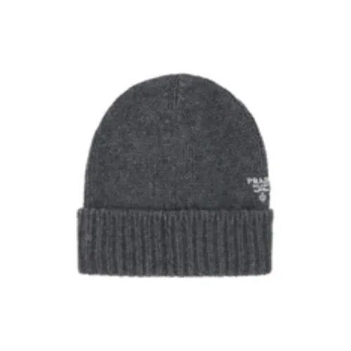 PRADA Шерсть Бини Черный Мужской