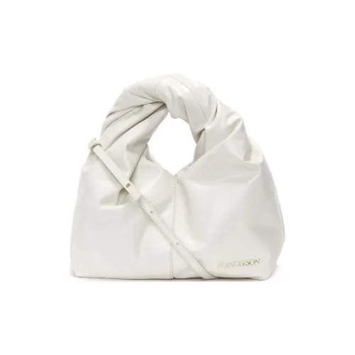 JW Anderson Сумка из коровьей кожи Hobos Сумка через плечо Мини-сумка Женская Белая