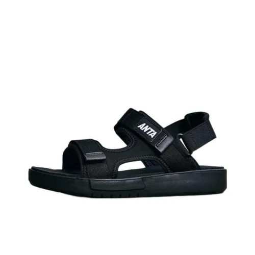Anta Life Collection Пляжные сандалии Мужские Черные