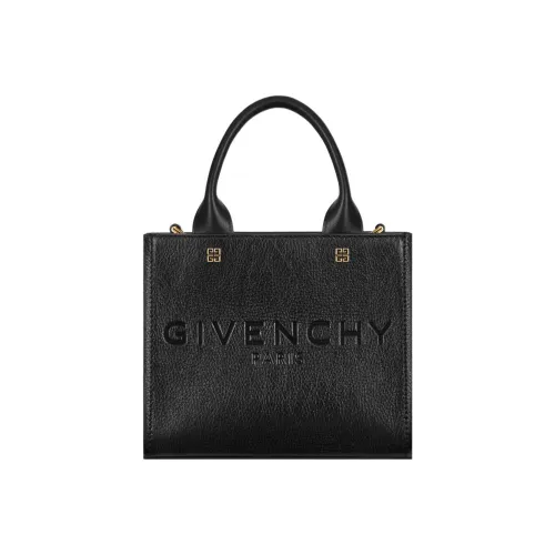 GIVENCHY Телячья кожа Тоут Сумка Сумка для покупок Сумка Мини Женская Черная
