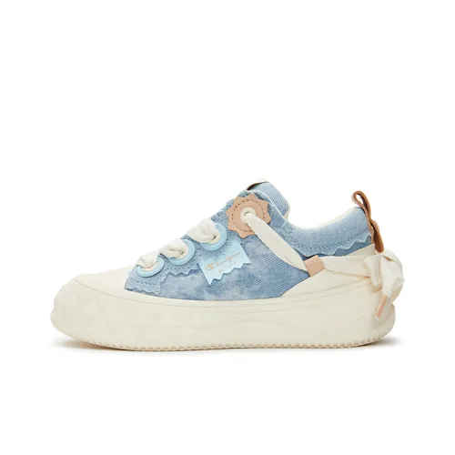 Champion Low Top Скейтборд Кроссовки Женские Светло-Синий