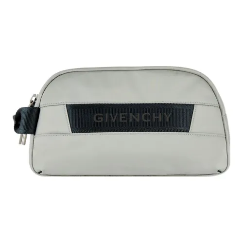 Givenchy Полиамид Клатч Мужской Средний Серый