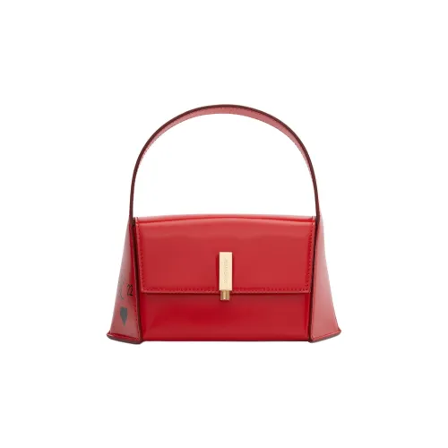 Ferragamo Сумка из коровьей кожи сумка через плечо маленькая женская красная