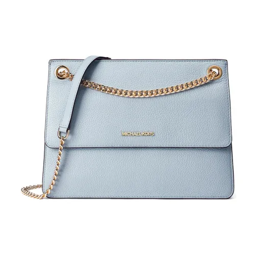 MICHAEL KORS Kathy Коровья кожа Маленькая квадратная сумка Сумка через плечо Средний Женская Синий