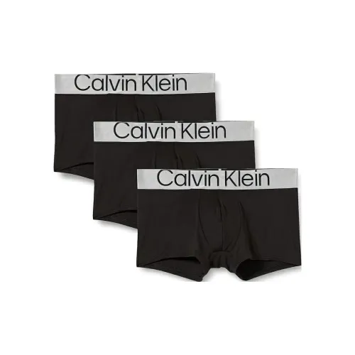 Calvin Klein Черные 3 упаковки Мужские боксер-шорты