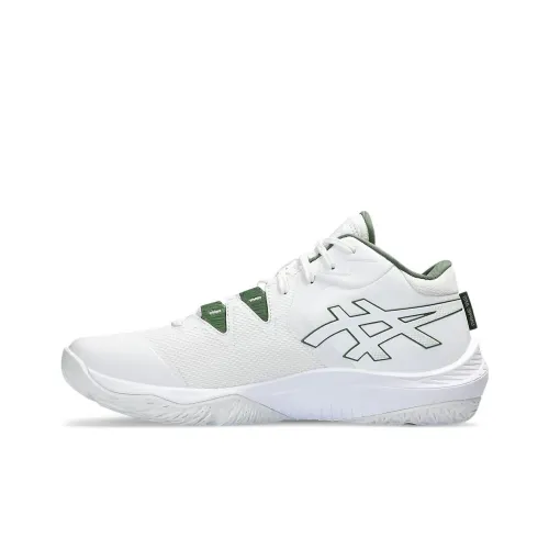 Asics Unpre Ars 2 Low Топ Баскетбольные кроссовки Унисекс Белый Зеленый