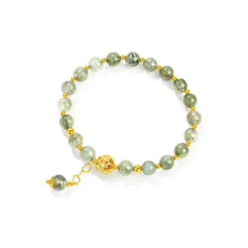 IWE Сплав Браслеты Зеленый Волосы Кристальный Transport Бусина BRACELET Женские