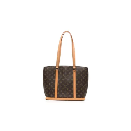 LOUIS VUITTON BABYLONE TOTE Сумка через плечо из холста и кожи стандартная женская коричневая